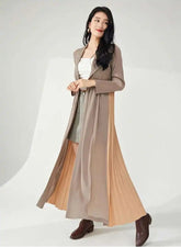 Japanese Pleat Casual Overcoat
